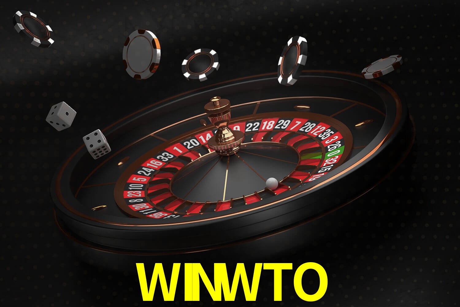 Interfaz de la app móvil WINWTO en un smartphone moderno